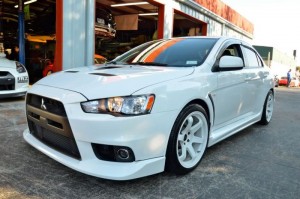 Evo X Rota Grid 1895 Gloss White