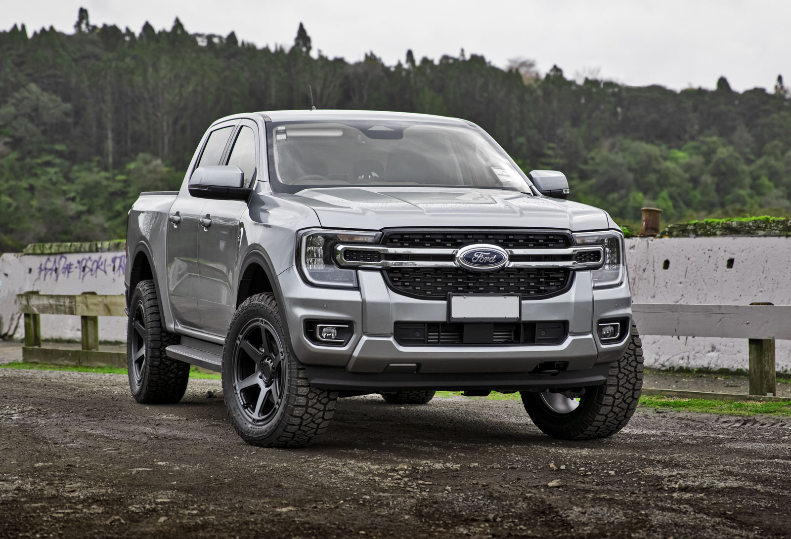 Recon Ford Ranger 2022 Ford Ranger - Recon Armour Grey Tint - 360 Link - Automotive ...