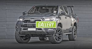 4x4 truck with alloy wheels